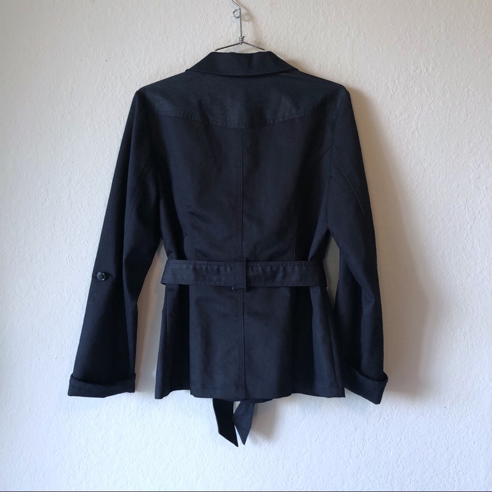 Grace Elements Dark Blue Button Down Jacket - 10 - image 4